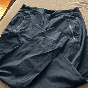 Athleta Black Performance Zip-Pocket Pants